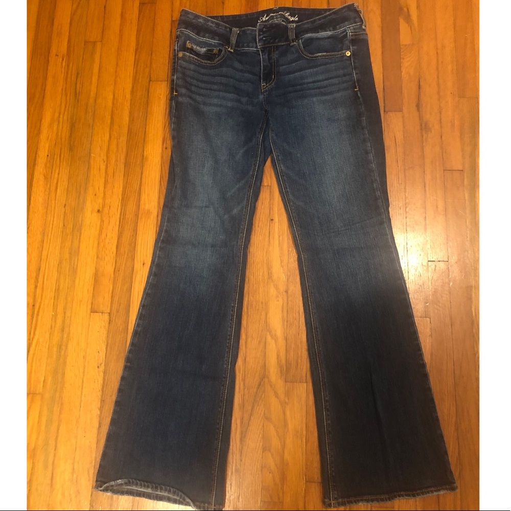 America Eagle 8 Regular denim stretch pants
